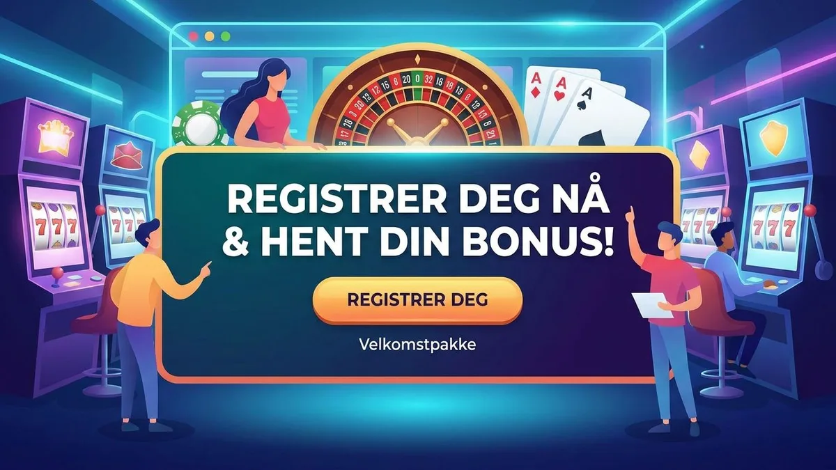 Registrer deg med bonus